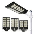 Venta en caliente 600W/800W/1000W CALLE LIGHT Solar Control remoto Temporizador Solar Luz con sensor de radar